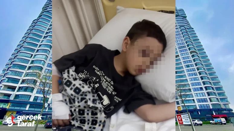 Samsun'da Kafası Kale Direğine Çarpan Çocuk Yaralandı
