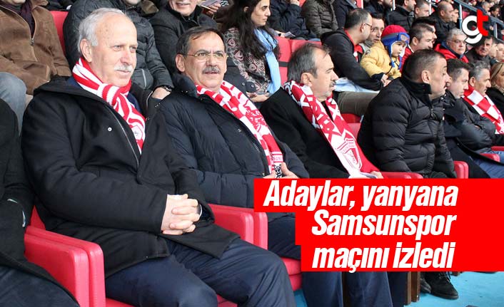 Mustafa Demir, Samsunspor Maçını İzledi