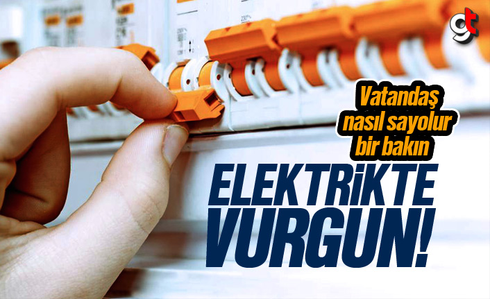 Samsun'da 5 Milyon Liralık Elektrik Açma Kapama Ücreti