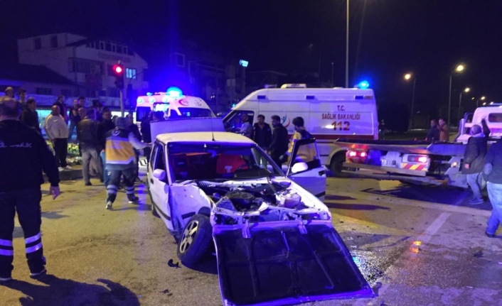 Düzce'de trafik kazası: 4 yaralı