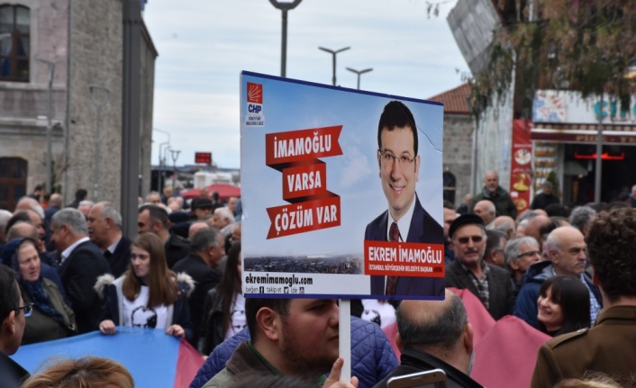 Trabzon'da İmamoğlu İçin Kutlama Yaptılar