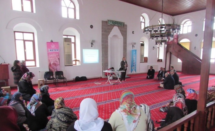 Kavak'ta din görevlilerine sağlık eğitimi