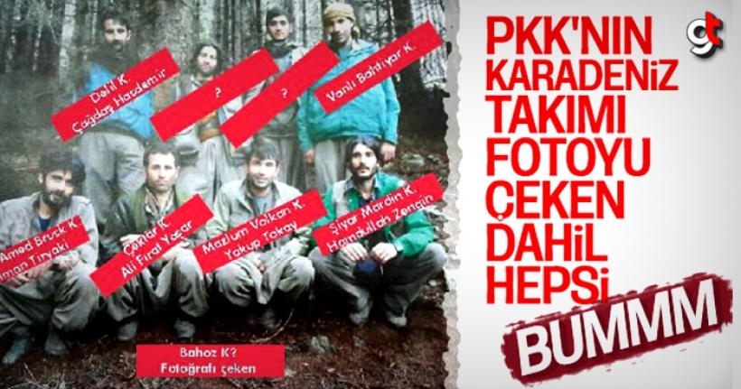 PKK'lı Teröristler Karadeniz'de Barınamıyor