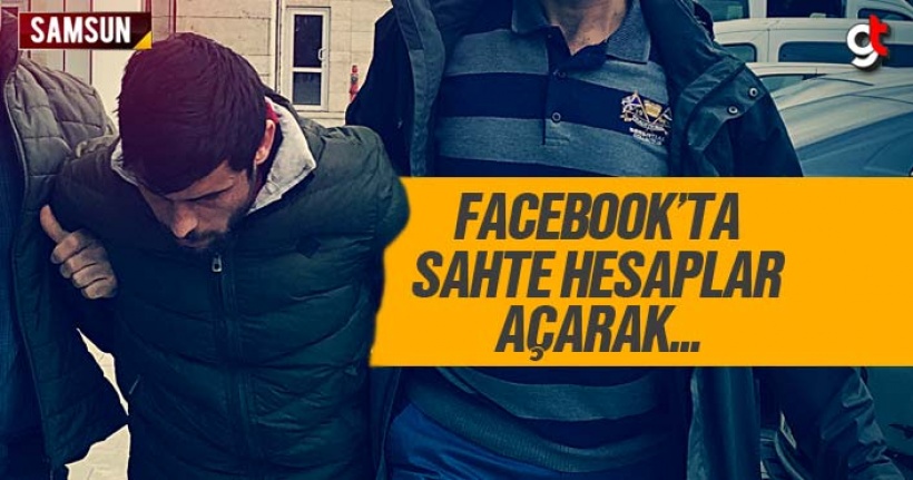 Samsun'da Sahte Facebook Hesabı Açarak Şantaj Yapan Şahıs Yakalandı
