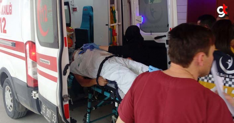 Samsun'da Trafik Kazası 1 Yaralı