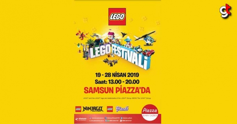 Samsun Piazza’da Lego Festivali başlıyor