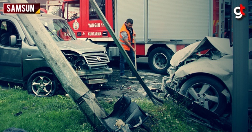 Samsun'da Feci Trafik Kazası