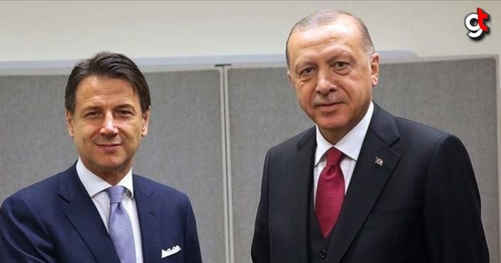 Cumhurbaşkanı Erdoğan, İtalya Başbakanı Conte ile telefonda görüştü