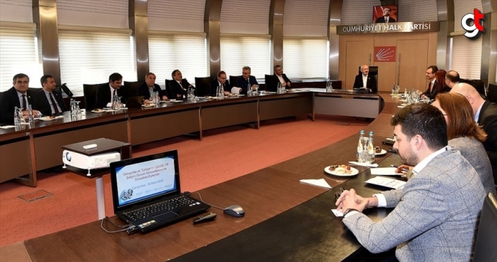 Kılıçdaroğlu, Dünya Sağlık Örgütü Türkiye Temsilcisi Ursu'yu kabul etti