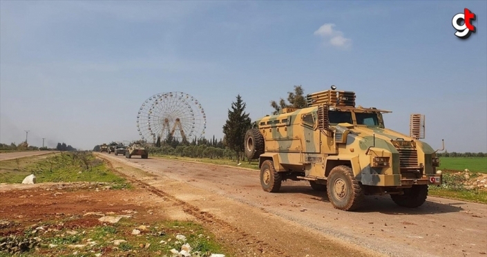 MSB: İdlib'deki M4 karayolunda 1'inci Türk-Rus birleşik kara devriyesi icra edildi