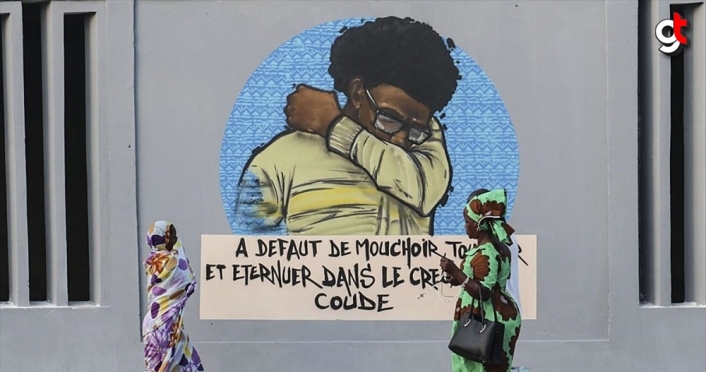 Senegalli grafiti sanatçıları koronavirüse karşı spreyleriyle 'savaşıyor'