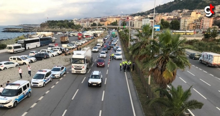 Trabzon'da hafif ticari aracın çarptığı yaya öldü