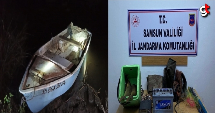 Samsun'da kaçak balık avlayan 16 kişiye 65 bin 850 lira para cezası verildi