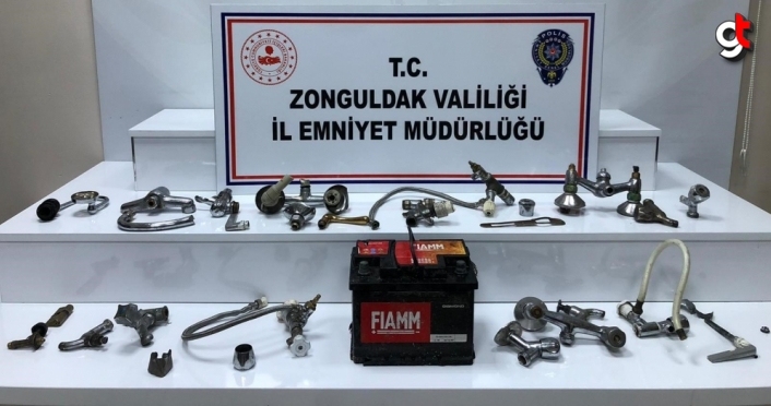 Zonguldak'ta hırsızlık yaptıkları iddiasıyla gözaltına alınan 3 zanlı tutuklandı