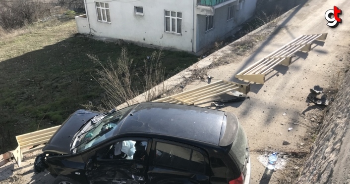 Karabük'te meydana gelen trafik kazasında üç kişi yaralandı