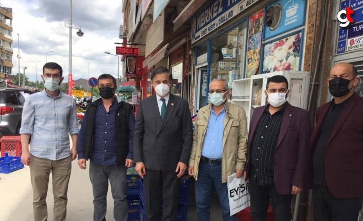 AK Parti Karabük milletvekillerinden esnaf ziyareti