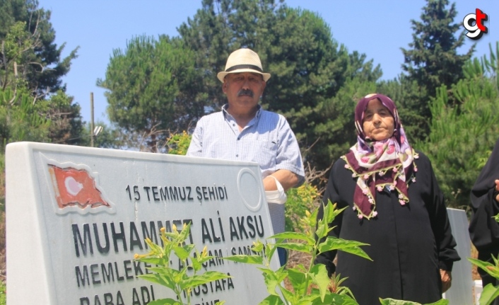 15 Temmuz'da tankın altında kalarak şehit olan Muhammet Ali Aksu'nun ailesi hüzünlü ama gururlu