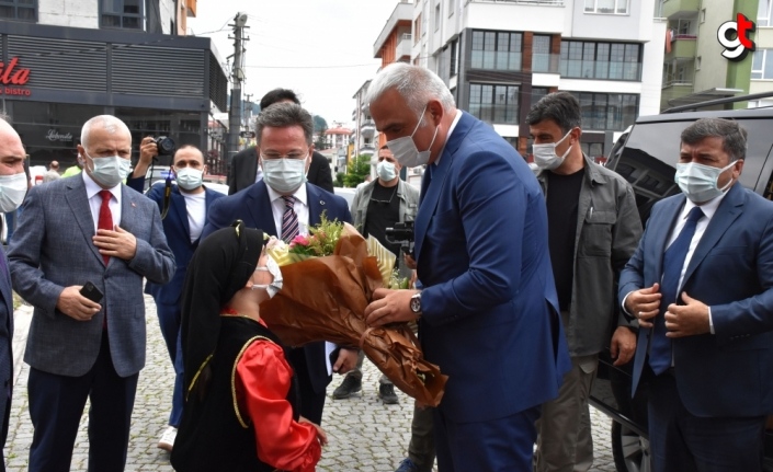 Kültür ve Turizm Bakanı Ersoy, Giresun'da ziyaret ve incelemelerde bulundu