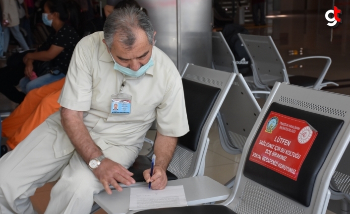 Trabzon Havalimanı'nda Kovid-19 aşısı yapılmaya başlandı