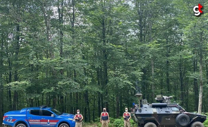 Ordu'da jandarma ekipleri orman yangınlarına karşı nöbet tutuyor