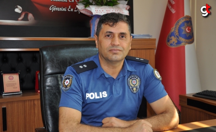 Gümüşhacıköy Emniyet Müdürü Bayram Delak göreve başladı