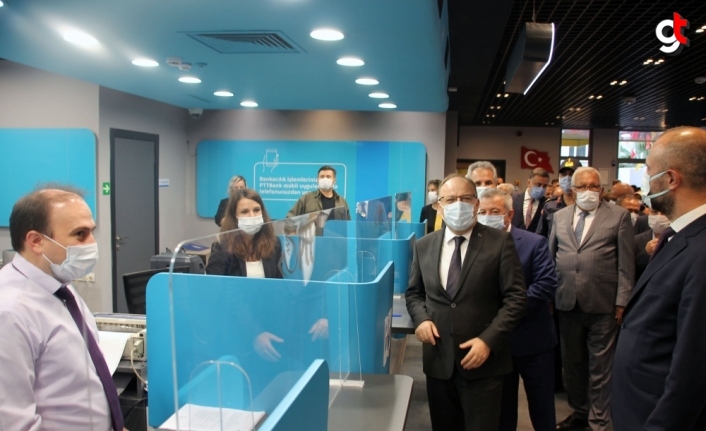 PTT'nin yeni konseptli Ereğli Müdürlüğü hizmet binası açıldı