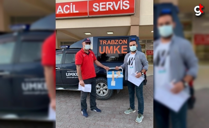 Trabzon'da beyin kanaması sonucu ölen hastanın organları 2 kişiye umut oldu
