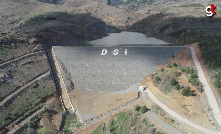 Gümüşhane'de inşa edilen Kırıntı Barajı tamamlandı