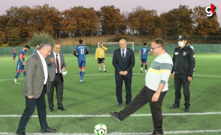 Havza'da 29 Ekim Cumhuriyet Bayramı futbol turnuvası başladı