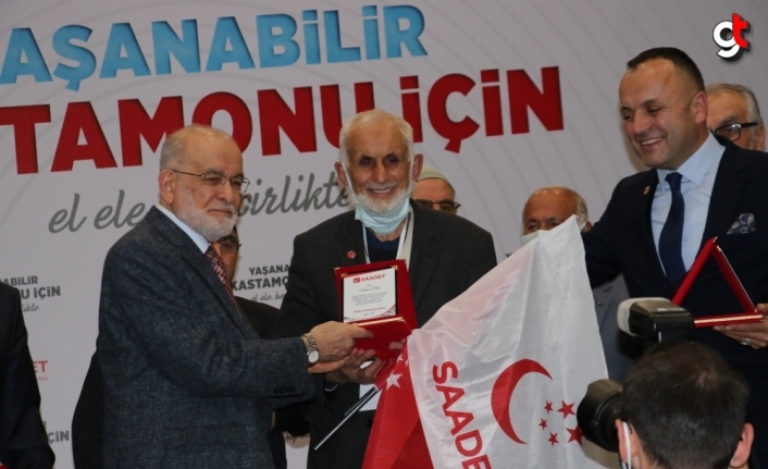 Saadet Partisi Genel Başkanı Karamollaoğlu Kastamonu'da konuştu: