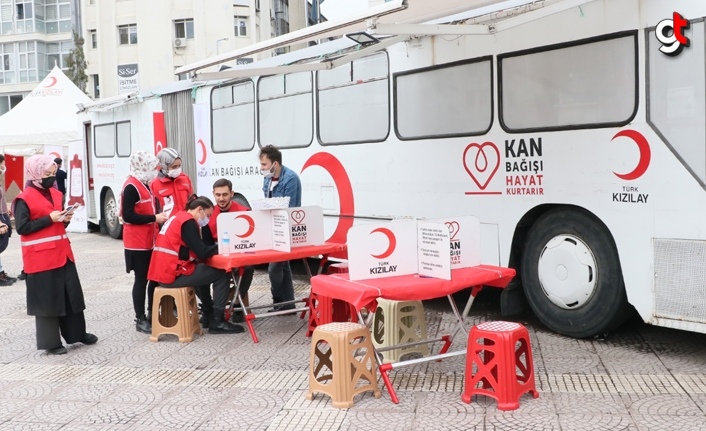 Samsun'da kan bağışı çalışmalarında hedef 5 bin 555 ünite kan