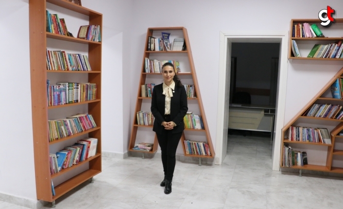Samsun'da kadın muhtar köy okulunu yeniden ayağa kaldırdı