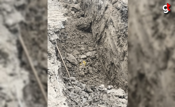 Samsun'da toprak kayması sonucu harita teknikeri öldü