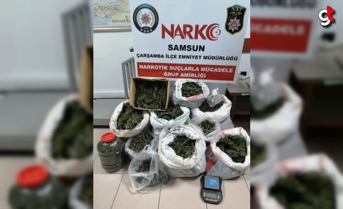 Samsun'da uyuşturucu operasyonunda 3 kişi yakalandı