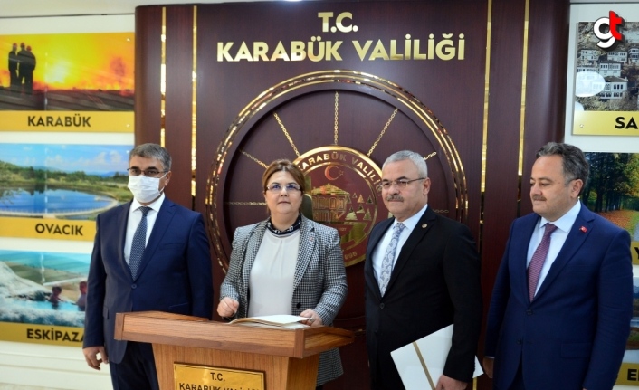 Aile ve Sosyal Hizmetler Bakanı Yanık, Karabük'te ziyaretlerde bulundu