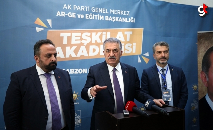 AK Parti'li Yazıcı, Trabzon'da 