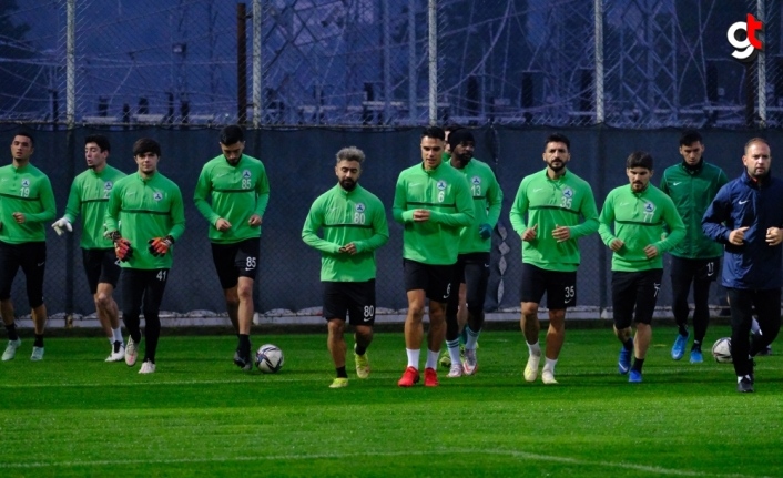 Giresunspor, Sivasspor maçının hazırlıklarına başladı