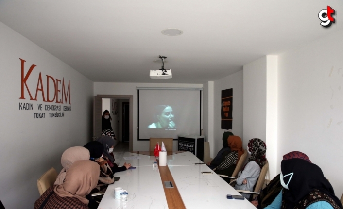 KADEM'in kadına şiddete karşı hazırladığı spot filmi Tokat'ta tanıtıldı