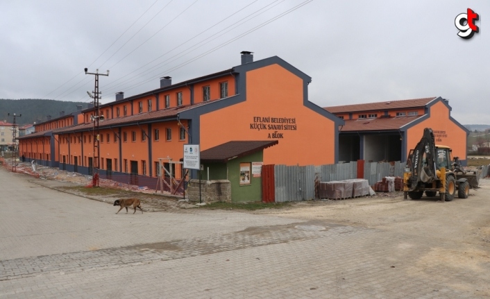 Eflani Belediyesi Küçük Sanayi Sitesi'nde sona yaklaşıldı