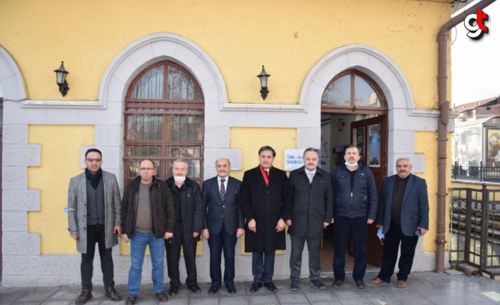 Karabük'te AK Parti teşkilatlarından sendikalara ziyaret