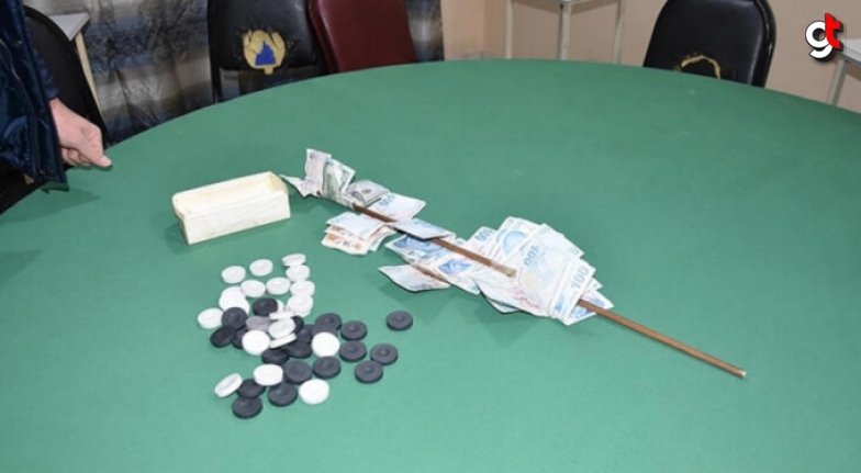 Samsun'da kumar baskını, 10 kişi yakalandı