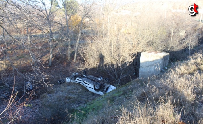 Tosya'da trafik kazasında 1 kişi yaralandı