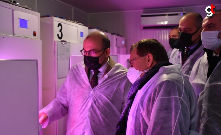 Trabzon Valisi Ustaoğlu tarım ürünleri yetiştiren girişimciyi ziyaret etti
