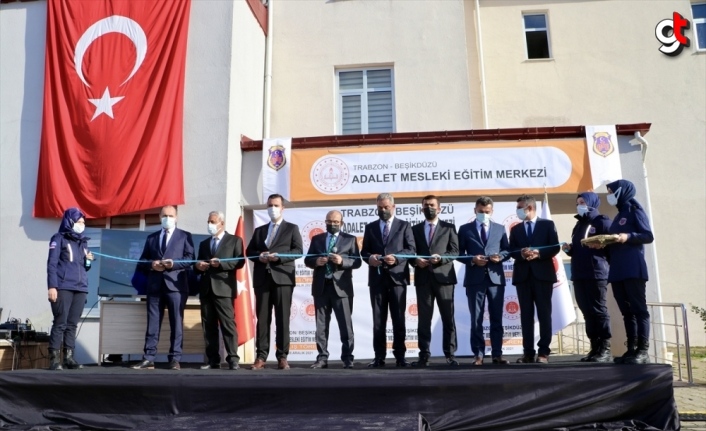 Trabzon'da Adalet Mesleki Eğitim Merkezi törenle açıldı