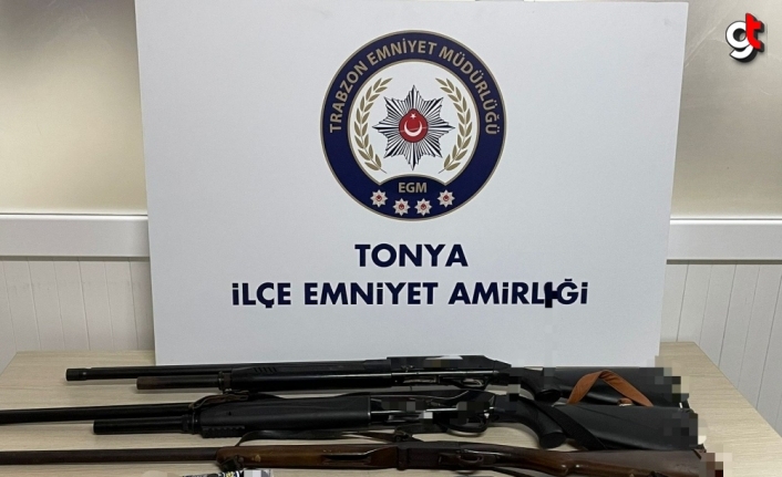 Trabzon'da silah kaçakçılığı operasyonlarında 2 kişi yakalandı