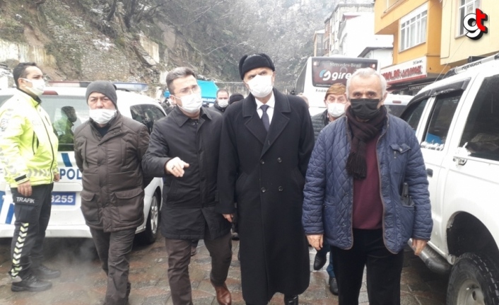 AK Parti Giresun Milletvekili Öztürk, Doğankent'i ziyaret etti