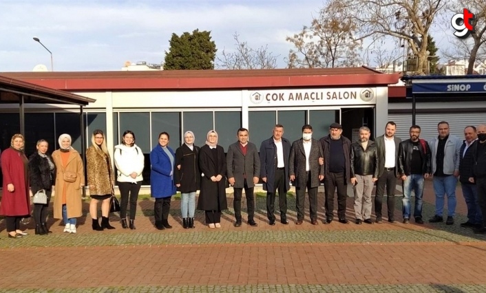 AK Parti Sinop İl Başkanı Giresun basın mensuplarıyla bir araya geldi