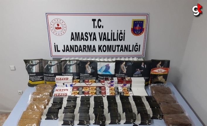 Amasya'da 4 bin 200  makaron ele geçirildi