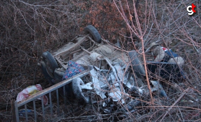Amasya'da köprüden düşen otomobildeki 2 kişi öldü, 2 kişi yaralandı