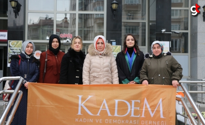 Çorum'da şiddet mağduru kadına KADEM'den destek açıklaması